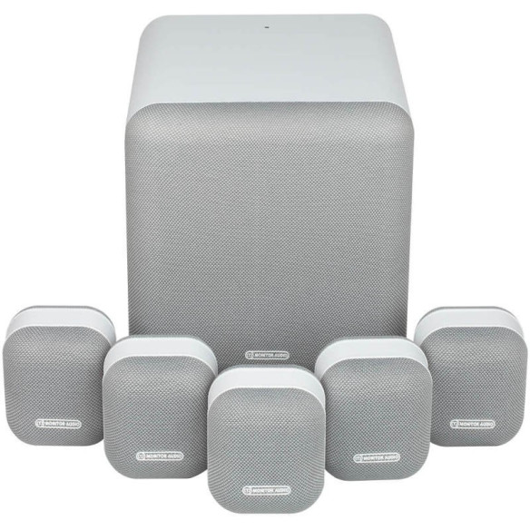 Monitor Audio MASS 5.1 2G - Pack home cinema enceintes compactes 5.1 - Blanc ou Noir