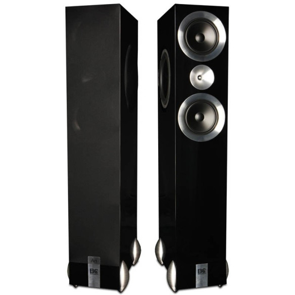 BC Acoustique ACT A3.5 - Enceintes Colonnes Noir Laqué