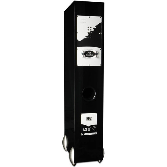 BC Acoustique ACT A3.5 - Enceintes Colonnes Noir Laqué