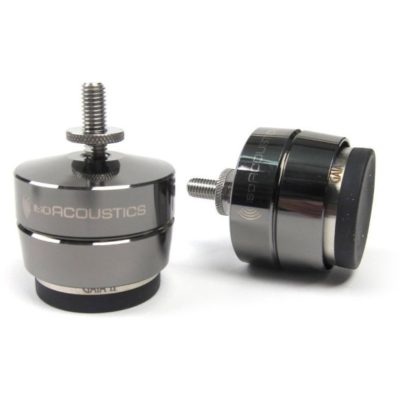 IsoAcoustics Gaia II - Pieds Absorbeur - Chrome