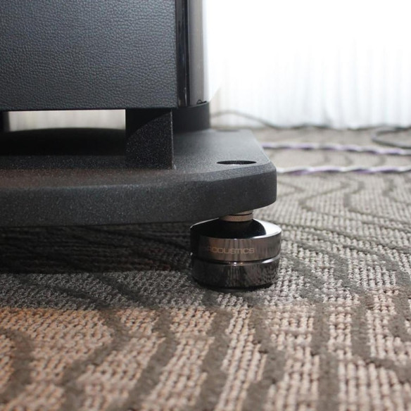 IsoAcoustics Gaia II - Pieds Absorbeur - Chrome