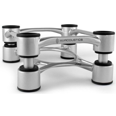 IsoAcoustics Aperta 200 - 2x Supports inclinable découplage pour enceintes