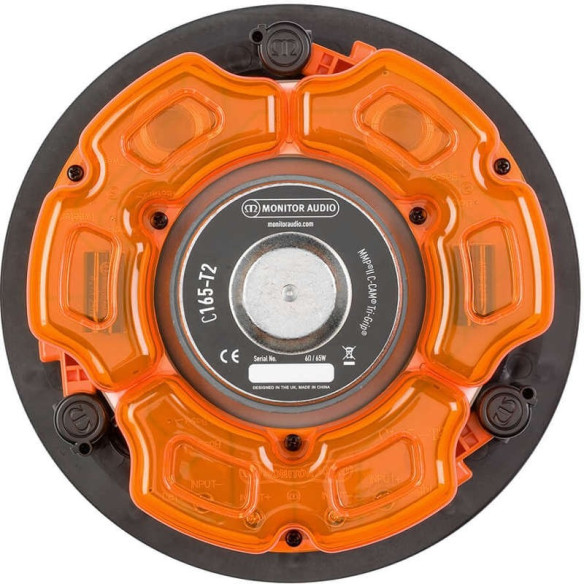 Monitor Audio C165-T2 - Enceinte Encastrable stéréo - Cache Blanc