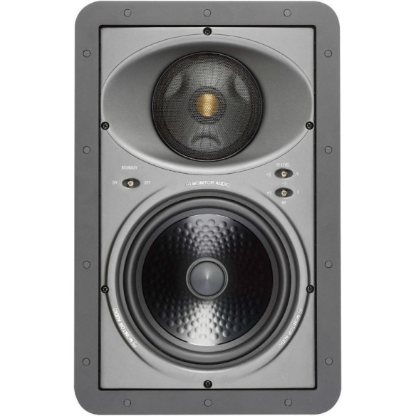 Monitor Audio W380-IDC - Enceinte Encastrable - Cache Blanc