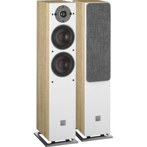 Dali Oberon 5 - Enceinte Colonne - Noir, Bois, Noyer Foncé ou Blanc
