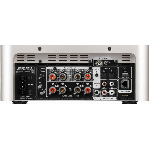 Marantz MCR612 - Micro Chaîne stéréo CD connectée - Noir ou Titane