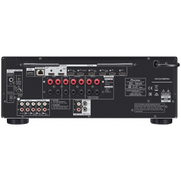 Pioneer VSX-934 - Ampli Home Cinéma - Noir ou Silver