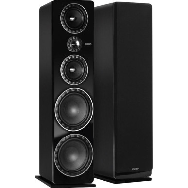 Elipson Prestige Facet 34F - Enceintes Colonnes - Noir, Blanc ou Noyer