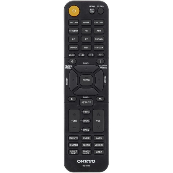 Onkyo TX-RZ740 - Ampli Home Cinéma - Noir ou Silver