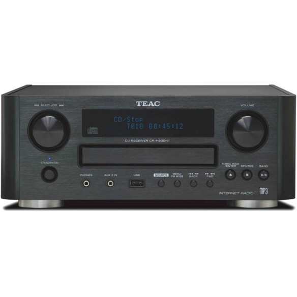 Teac CR-H500 - Mini-chaîne CD Radio FM Black ou Silver - Diapason d'Or