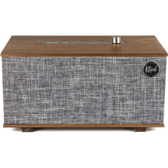 Klipsch The Three Google - Enceinte Connectée - Noir Mat ou Noyer