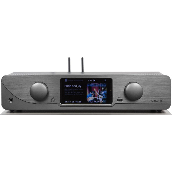 Atoll SDA200 Signature - Ampli Connecté Streaming 2 x 120W - Noir ou Aluminium