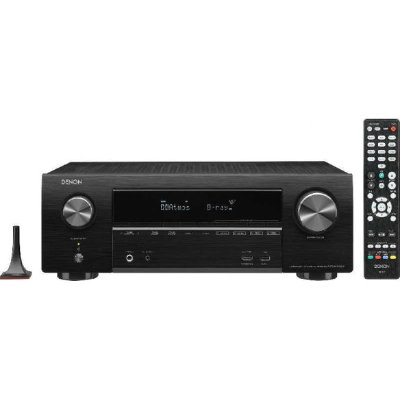 Denon AVR-X1600H - Ampli Home Cinéma - Noir
