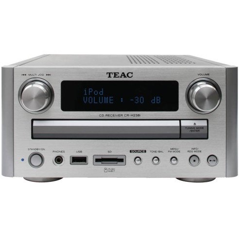 Teac CR-H238i - Mini-chaîne Stéréo Black ou Silver