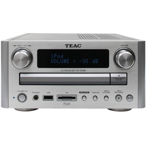 Teac CR-H238i - Mini-chaîne Stéréo Black ou Silver