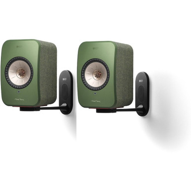 KEF B1 - Supports Muraux orientables pour KEF LSX - Noir ou silver