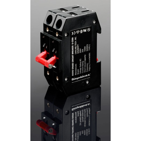 GigaWatt G-C20A 2P - Disjoncteur - Noir