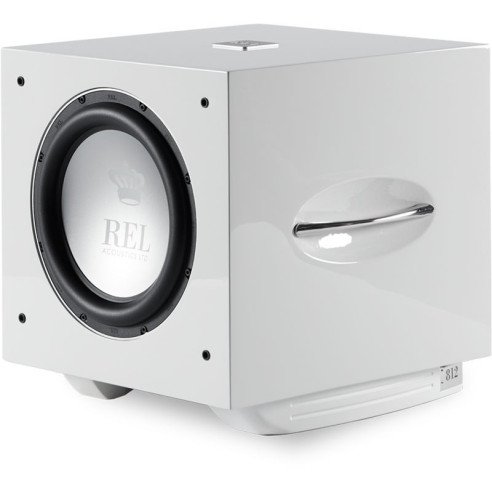 REL Acoustics S812 - Caissons de Basses Laqué Noir ou Laqué Blanc