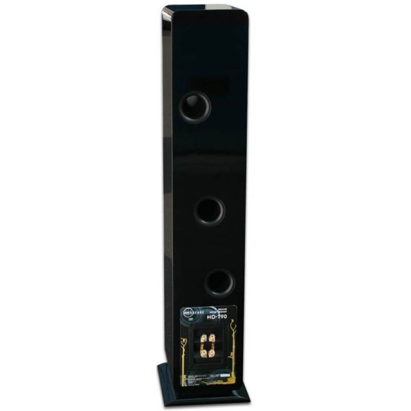 Mosscade HD-T90 - Enceintes Colonnes Laqué noir