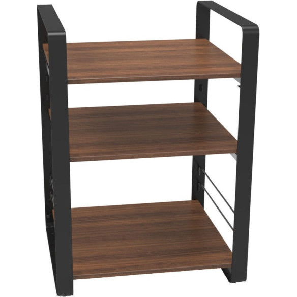 Norstone Loft Central - Meuble HiFi - Noir, Noyer ou Bambou