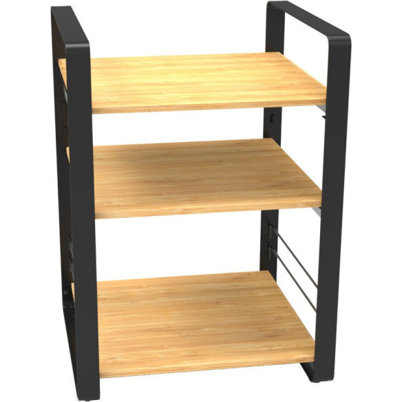 Norstone Loft Central - Meuble HiFi - Noir, Noyer ou Bambou