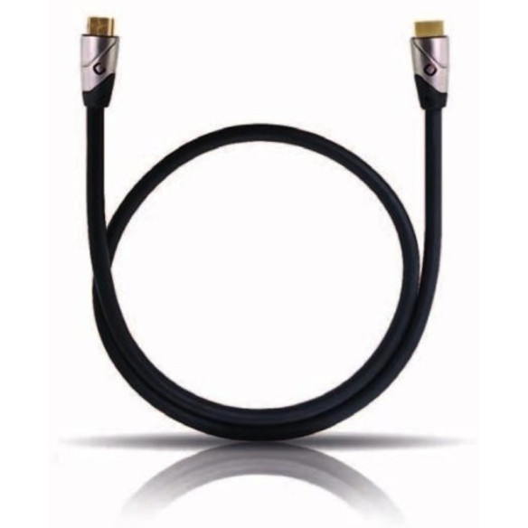Oehlbach HighSpeed XT-SL500 - Câble HDMI - Noir