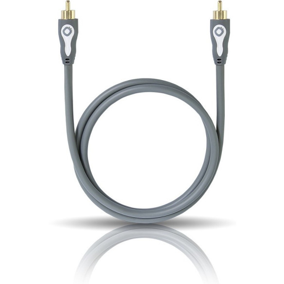 Oehlbach Digital SL50 - Câble Coaxial - Silver