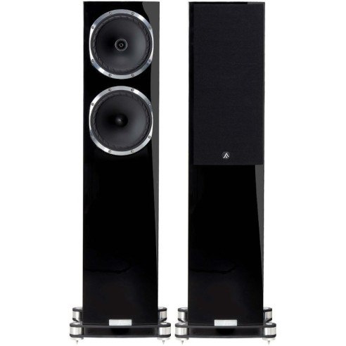 Fyne Audio F502SP - Enceintes colonnes Diapason d'or - Noir, Blanc ou Noyer F502 SP