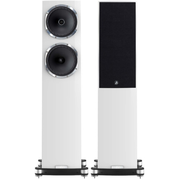 Fyne Audio F502SP - Enceintes colonnes Diapason d'or - Noir, Blanc ou Noyer F502 SP