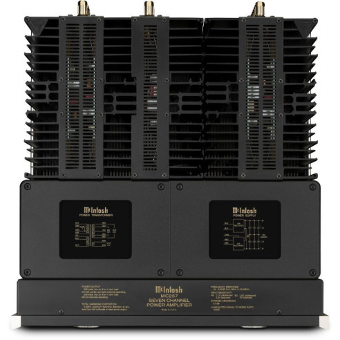 McIntosh MC257 - Bloc de Puissance 3x250W ou 7x200W - Noir