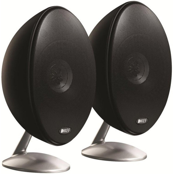 KEF E301 - Enceintes Satellites compactes design Noir ou Blanc - Prix Eisa