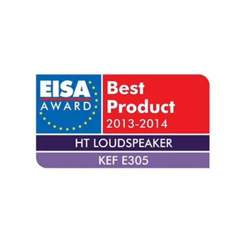 KEF E305 - Pack enceintes Home Cinema 5.1 design Blanc ou Noir - EISA