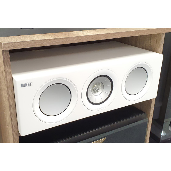 KEF R2c - Enceinte Centrale - Laqué Noire, Laqué Blanche ou Noyer