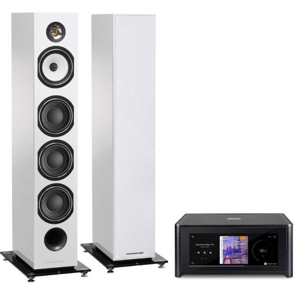 Pack NAD M10 + Triangle Australe EZ - Ensemble Stéréo - Laquée Noire ou Laquée Blanche