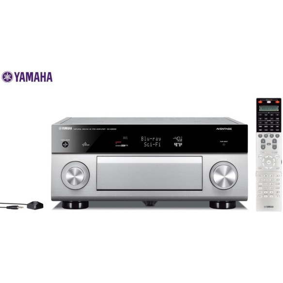 Yamaha CX-A5000 Aventage - Préampli Home Cinéma 11.2 3D 4K Airplay Black, Silver ou Gold