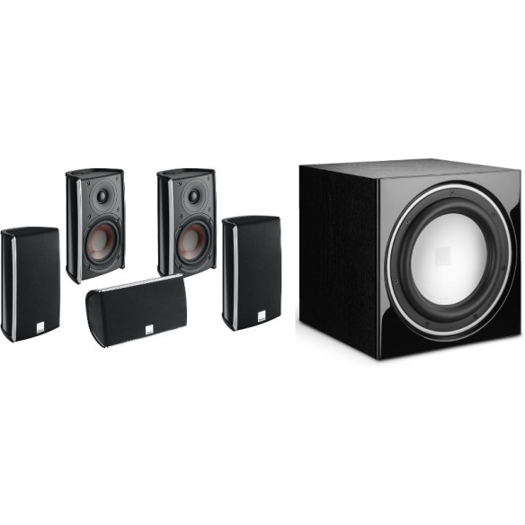 Dali Fazon Mikro 5.1 - Ensemble Home Cinéma Compact - Noir ou Blanc