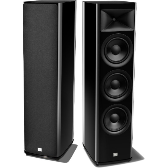 JBL Synthesis HDI-3800 - Enceintes Colonnes - Laqué Noir, Chêne Gris ou Noyer
