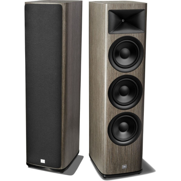 JBL Synthesis HDI-3800 - Enceintes Colonnes - Laqué Noir, Chêne Gris ou Noyer
