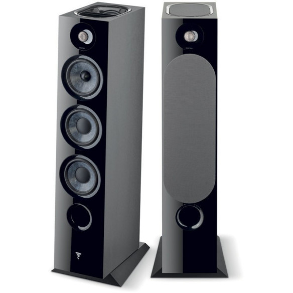 Focal 826-D - Enceintes Colonnes avec Atmos - Noir, Bois Clair ou Bois Foncé