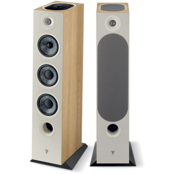 Focal 826-D - Enceintes Colonnes avec Atmos - Noir, Bois Clair ou Bois Foncé