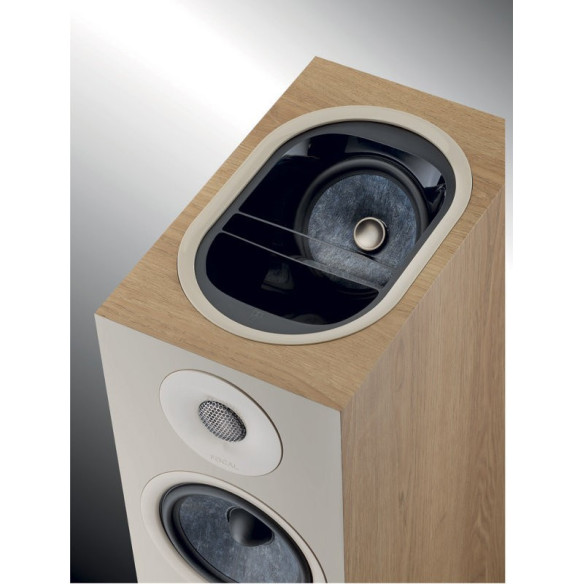 Focal 826-D - Enceintes Colonnes avec Atmos - Noir, Bois Clair ou Bois Foncé