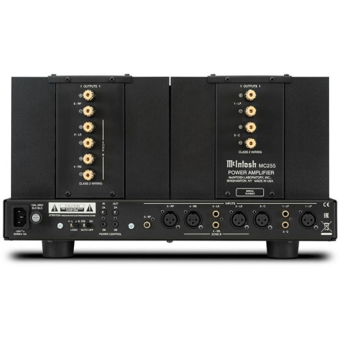 McIntosh MC255 - Bloc de Puissance 3x250W ou 5x200W - Noir