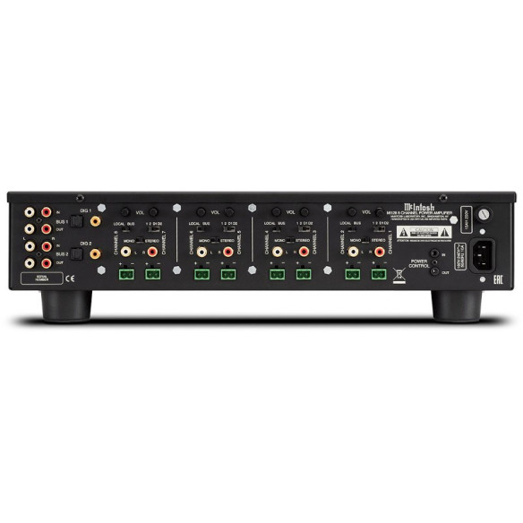 McIntosh MI128 - Bloc de Puissance 8x120W - Noir