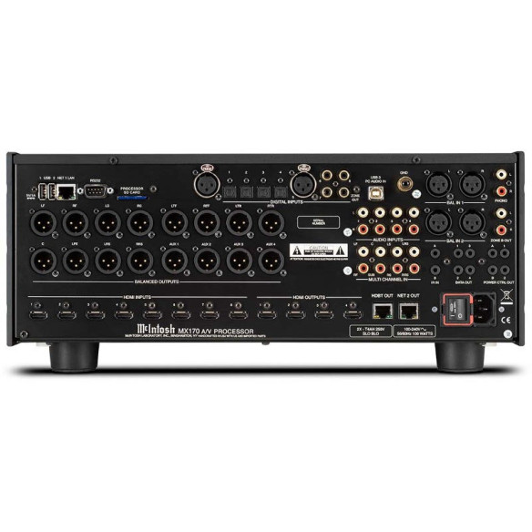 McIntosh MX170 - Processeur Home Cinéma - Noir