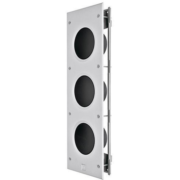 KEF Ci3160RLb-THX - Caisson de Basses Encastrable - Cache Blanc