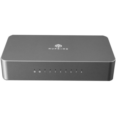 NuPrime Omnia SW-8 - Swtich Ethernet - Silver