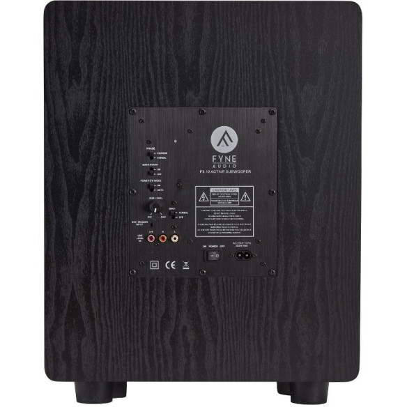 Fyne Audio F3-12 - Caisson de Basses - Bois Noir