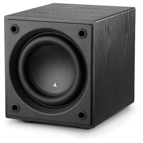 JL Audio Dominion D108 - Caisson de Basses - Bois Noir ou Laqué Noir