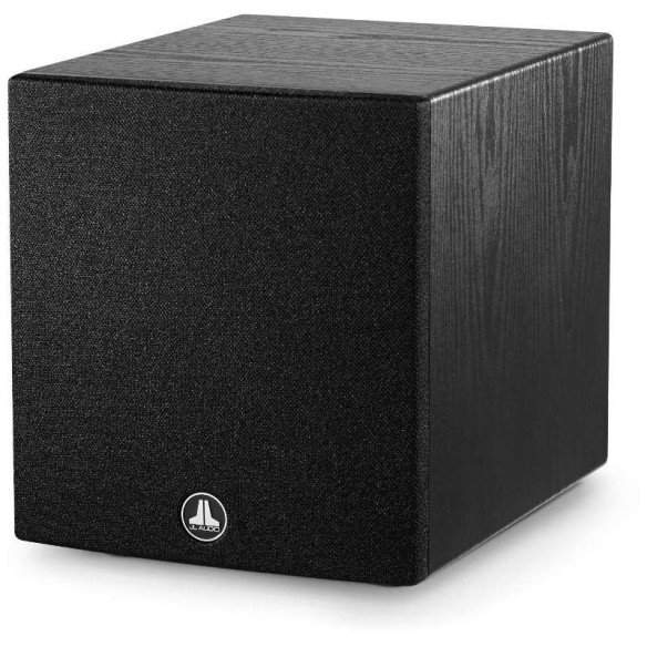 JL Audio Dominion D108 - Caisson de Basses - Bois Noir ou Laqué Noir