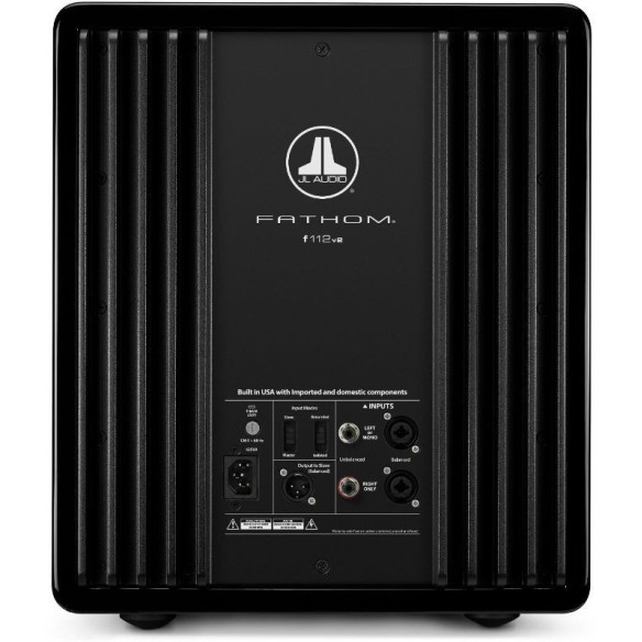 JL Audio Fathom F112 V2 - Caisson de Basses - Laqué Noir